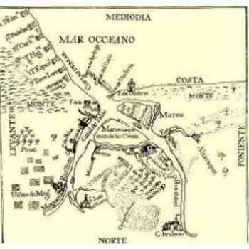 Click para ampliar. Pulsa en el nombre para ver la ficha. Interpretación Mapa de Artemidoro. Ilustración nº 3